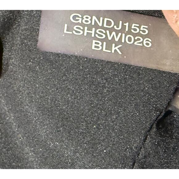 Karl Lagerfeld Paris Tweed Shift Dress Bow Lace Wool Sz 10 Lined Black MSRP $149 - Picture 14 of 15